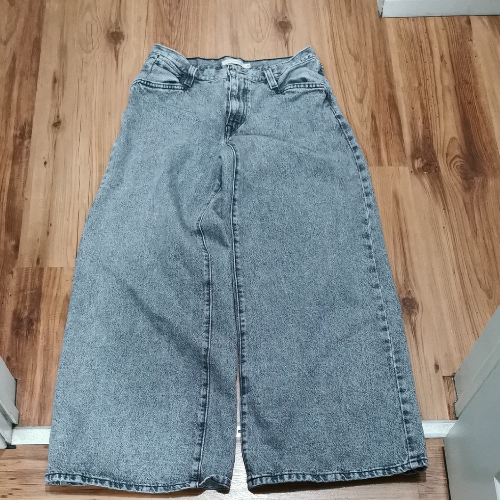 Levi's Classic Gray Wide Leg Women's Jeans‎